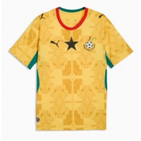 Stroje piłkarskie Ghana Koszulka Wyjazdowej dla dzieci MŚ 2026 Krótki Rękaw (+ szorty)